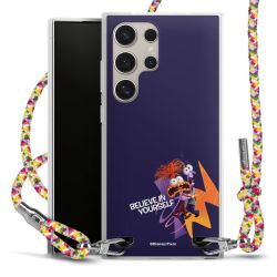 New Carry Case Transparent Stoff colourful/silber