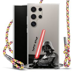 New Carry Case Transparent Stoff colourful/silber