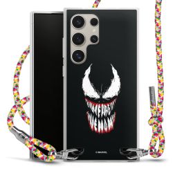 New Carry Case Transparent Stoff colourful/silber