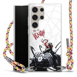 New Carry Case Transparent Stoff colourful/silber