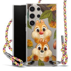 New Carry Case Transparent Stoff colourful/silber