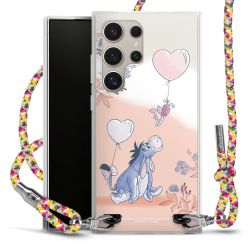 New Carry Case Transparent Stoff colourful/silber