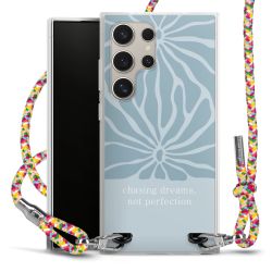 New Carry Case Transparent Stoff colourful/silber