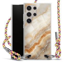 New Carry Case Transparent Stoff colourful/silber