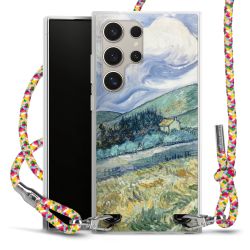New Carry Case Transparent Stoff colourful/silber