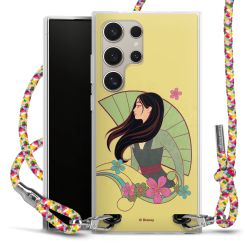 New Carry Case Transparent Stoff colourful/silber