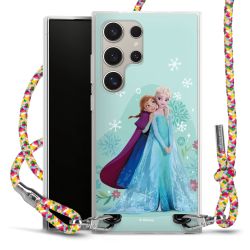 New Carry Case Transparent Stoff colourful/silber