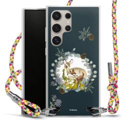 New Carry Case Transparent Stoff colourful/silber