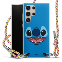 New Carry Case Transparent Stoff colourful/silber