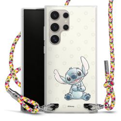 New Carry Case Transparent Stoff colourful/silber