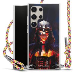 New Carry Case Transparent Stoff colourful/silber