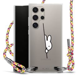 New Carry Case Transparent Stoff colourful/silber