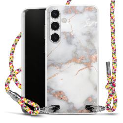 New Carry Case Transparent Stoff colourful/silber