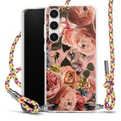 Carry Case Transparent Fabric colourful