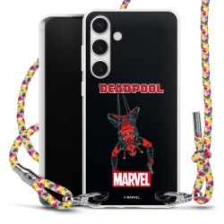 New Carry Case Transparent Stoff colourful/silber