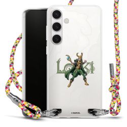 New Carry Case Transparent Stoff colourful/silber