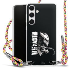 New Carry Case Transparent Stoff colourful/silber