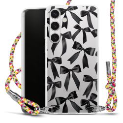 New Carry Case Transparent Stoff colourful/silber