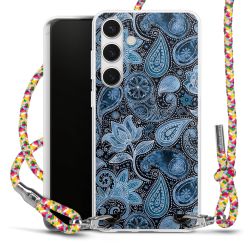 New Carry Case Transparent Stoff colourful/silber