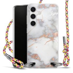 New Carry Case Transparent Stoff colourful/silber