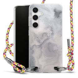 New Carry Case Transparent Stoff colourful/silber