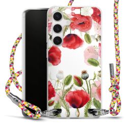 Carry Case Transparent Fabric colourful