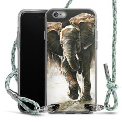 Carry Case Fabric mint-camouflage