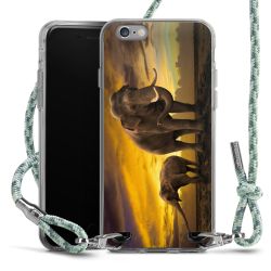 Carry Case Fabric mint-camouflage