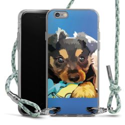 Carry Case Fabric mint-camouflage