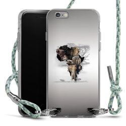 Carry Case Fabric mint-camouflage