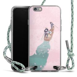 Carry Case Fabric mint-camouflage