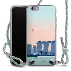 Carry Case Fabric mint-camouflage