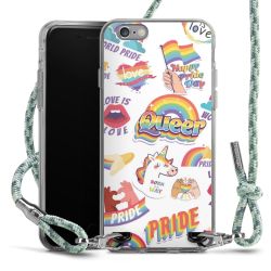 Carry Case Fabric mint-camouflage