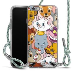 New Carry Case Transparent Stoff mint-camouflage/silber