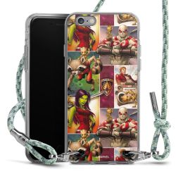 Carry Case Fabric mint-camouflage