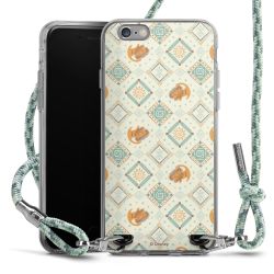 New Carry Case Transparent Stoff mint-camouflage/silber