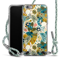 New Carry Case Transparent Stoff mint-camouflage/silber