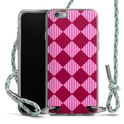 New Carry Case Transparent Stoff mint-camouflage/silber