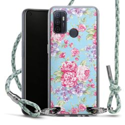 New Carry Case Transparent Stoff mint-camouflage/silber