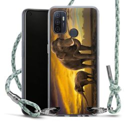 Carry Case Fabric mint-camouflage