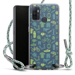 Carry Case Fabric mint-camouflage