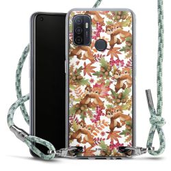 Carry Case Fabric mint-camouflage