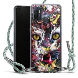 Carry Case Fabric mint-camouflage