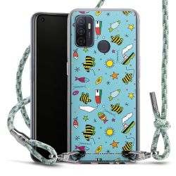 Carry Case Fabric mint-camouflage