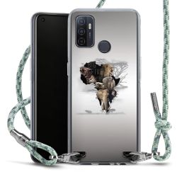 Carry Case Fabric mint-camouflage