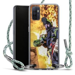 Carry Case Fabric mint-camouflage