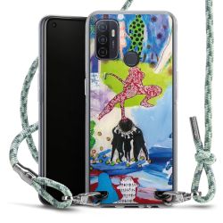 Carry Case Fabric mint-camouflage