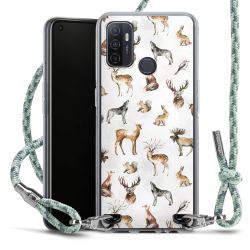 Carry Case Fabric mint-camouflage