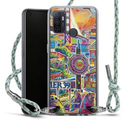 Carry Case Fabric mint-camouflage