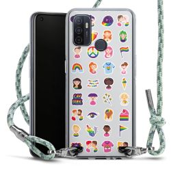 Carry Case Fabric mint-camouflage